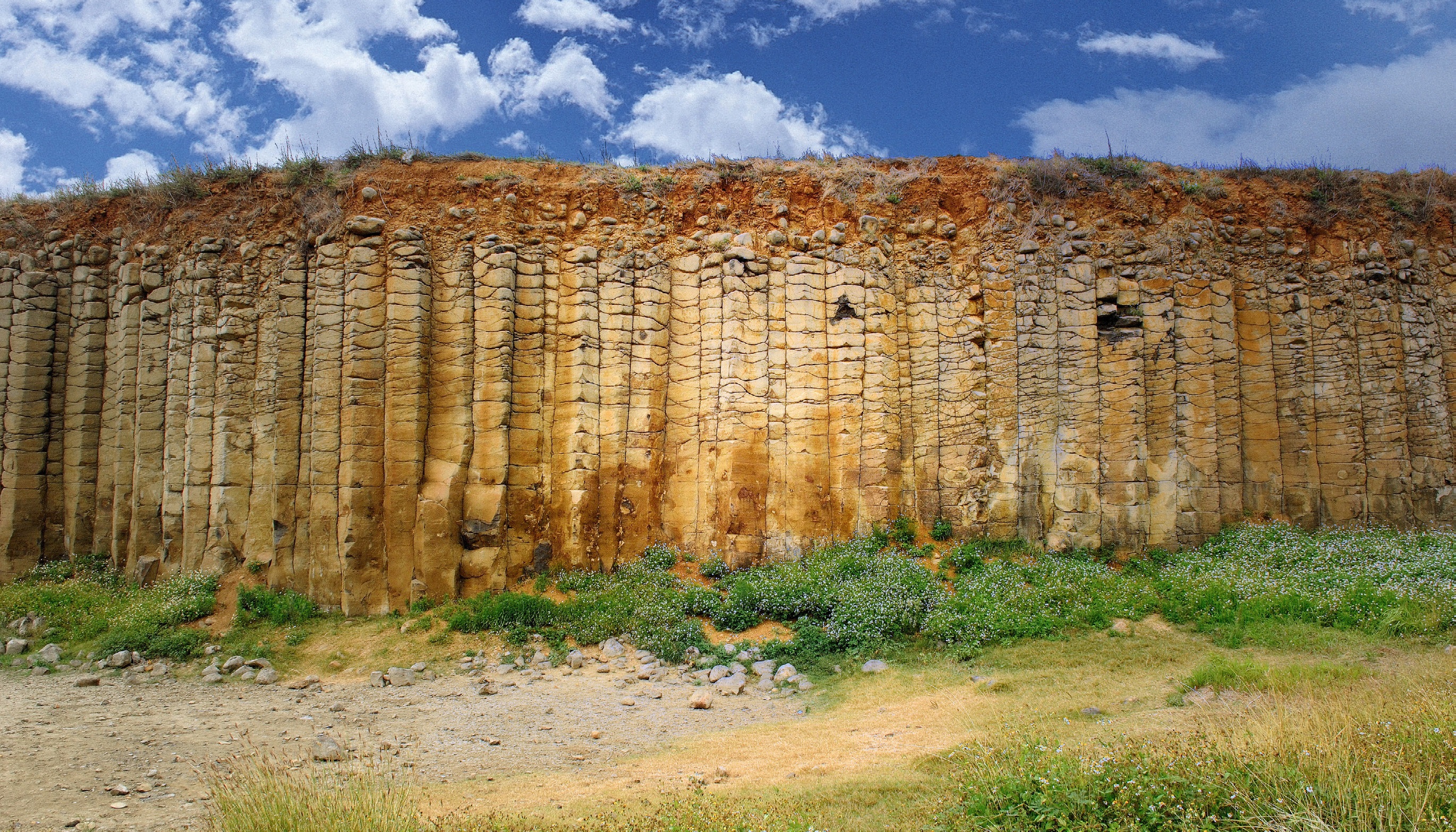 大菓葉柱狀玄武岩 大菓葉柱狀玄武岩