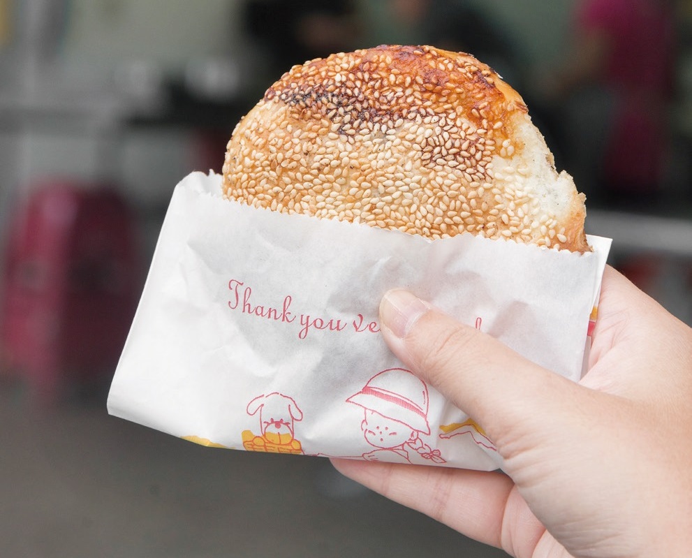 老張炭烤燒餅店