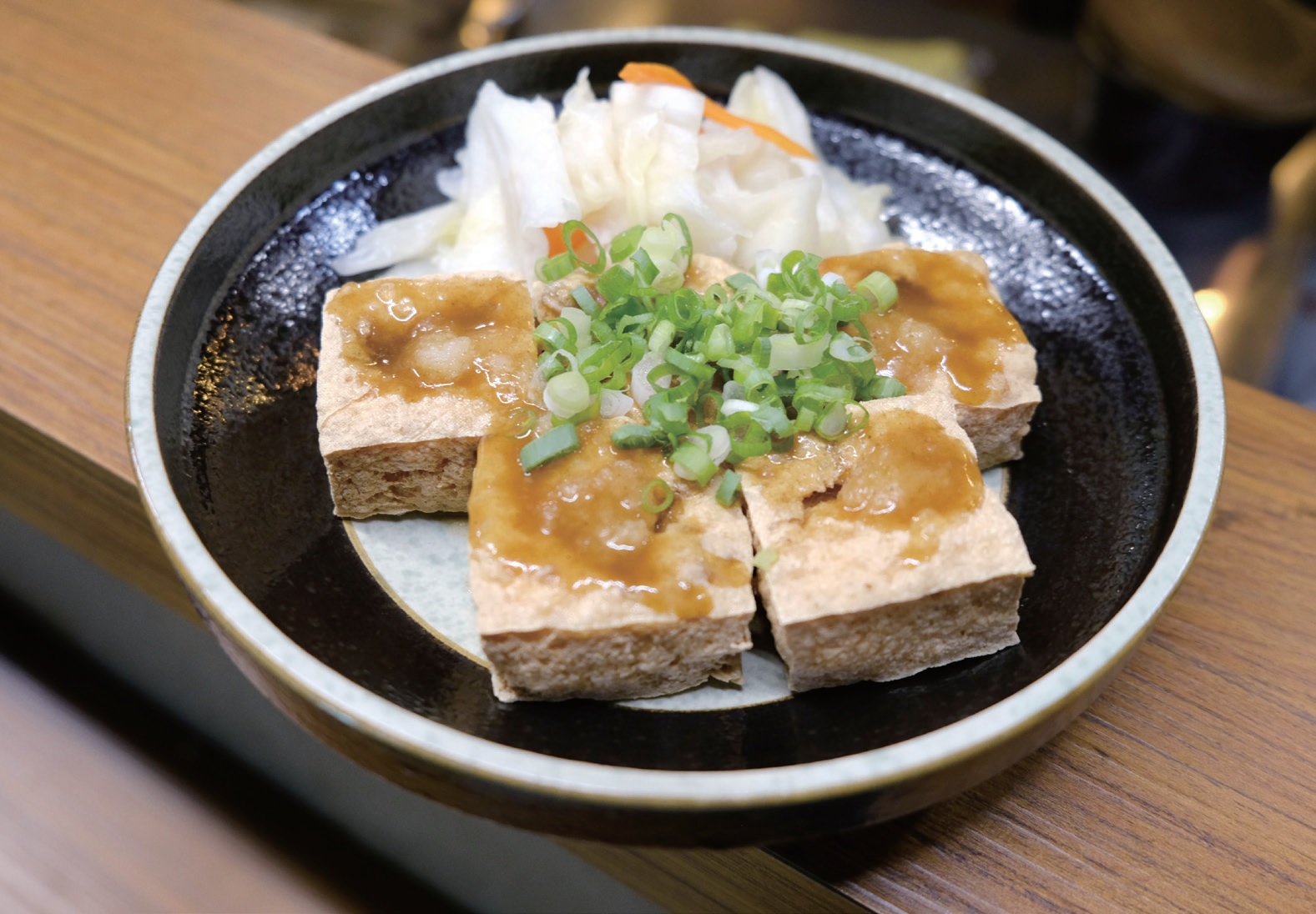 參福麵線。豆腐