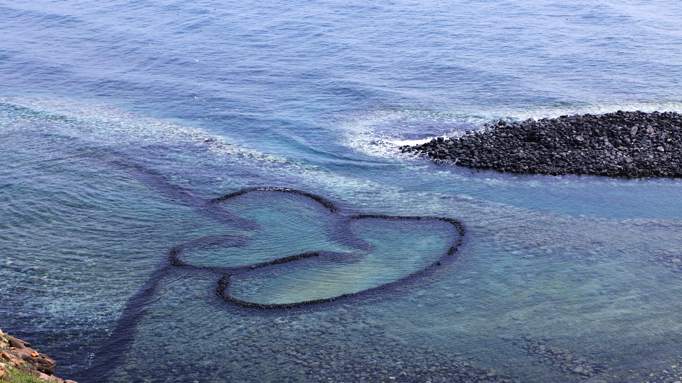 七美島-七美雙心石滬