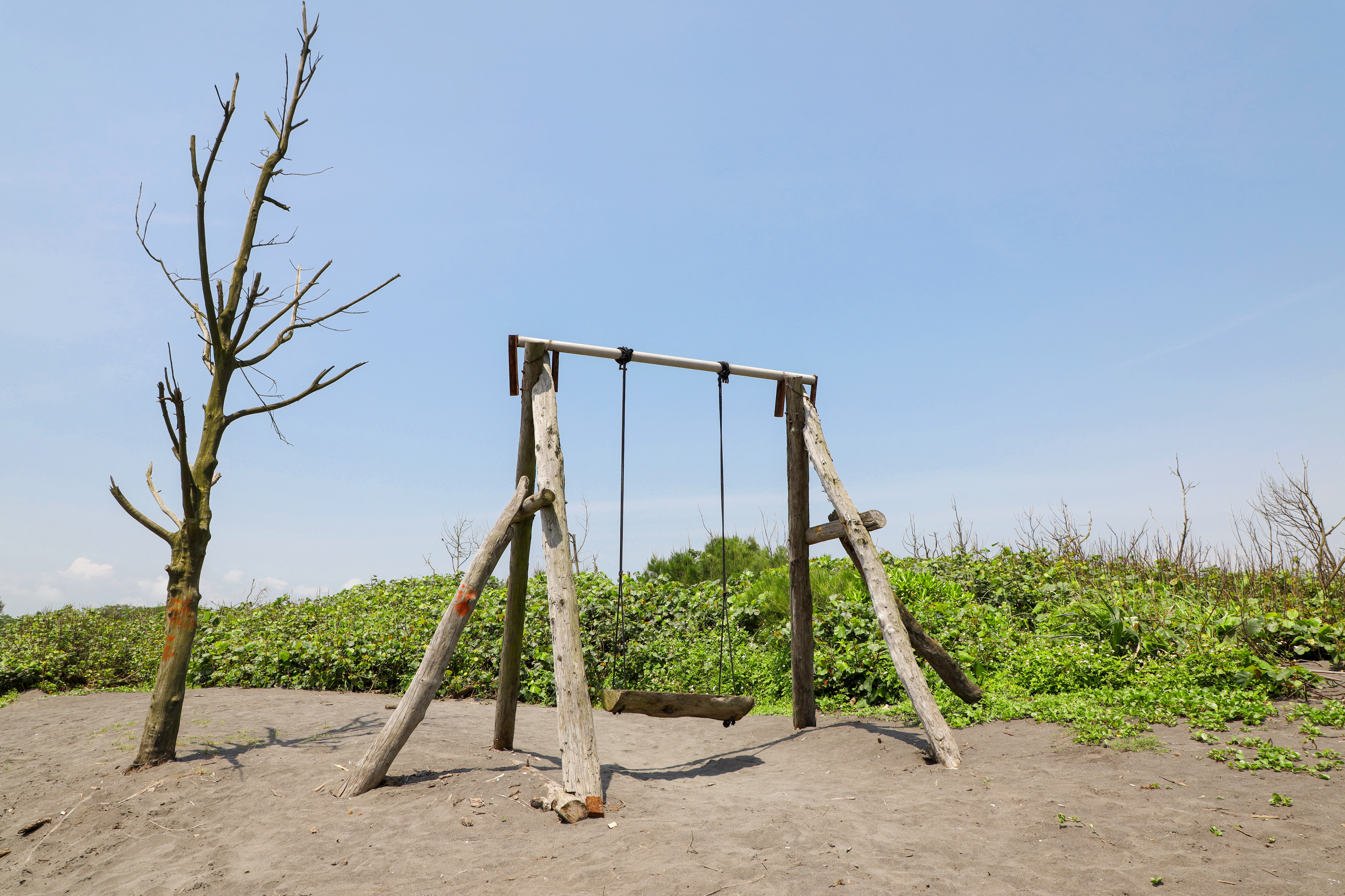 廍後社區 海景鞦韆