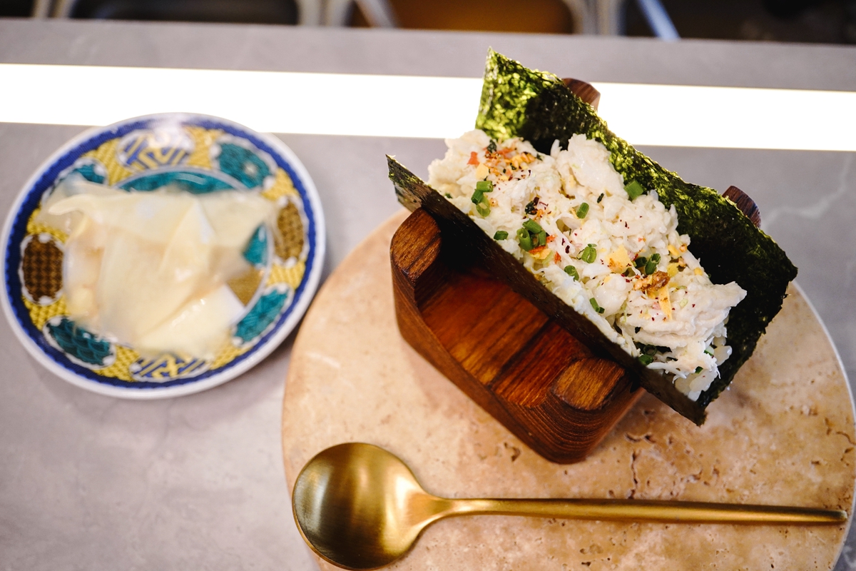突破傳統日本手卷界線！毛加恩新店「OSSU Handroll & Bar」台北東區開幕，打造加州風格美式創意