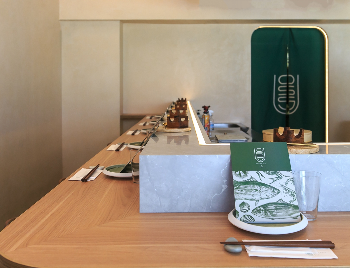 突破傳統日本手卷界線！毛加恩新店「OSSU Handroll & Bar」台北東區開幕，打造加州風格美式創意