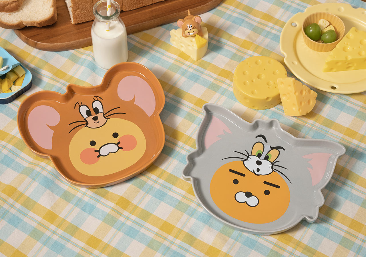 心臟爆擊！Kakao Friends×《Tom and Jerry》聯名小物登場，萊恩湯姆貓、春植傑利鼠可愛炸