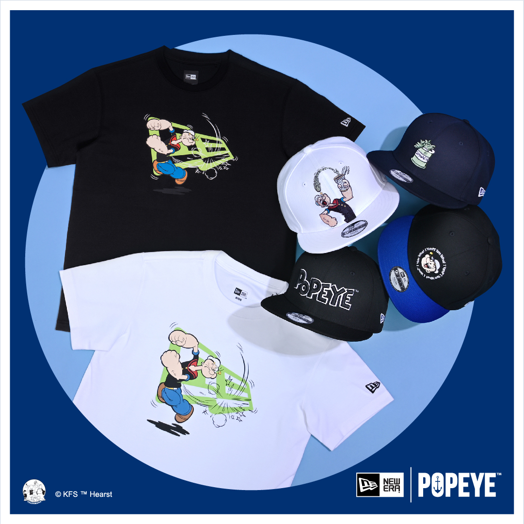 大力水手卜派真人原型現身，New Era X POPEYE「卜式」旋風再次席捲潮流界