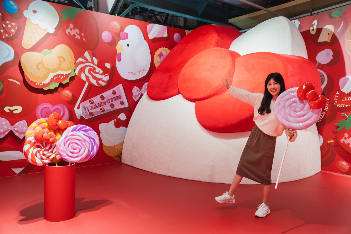 Hello Kitty 50週年特展台北華山開展：巨型裝置、各種造型讓你更加認識Hello Kitty