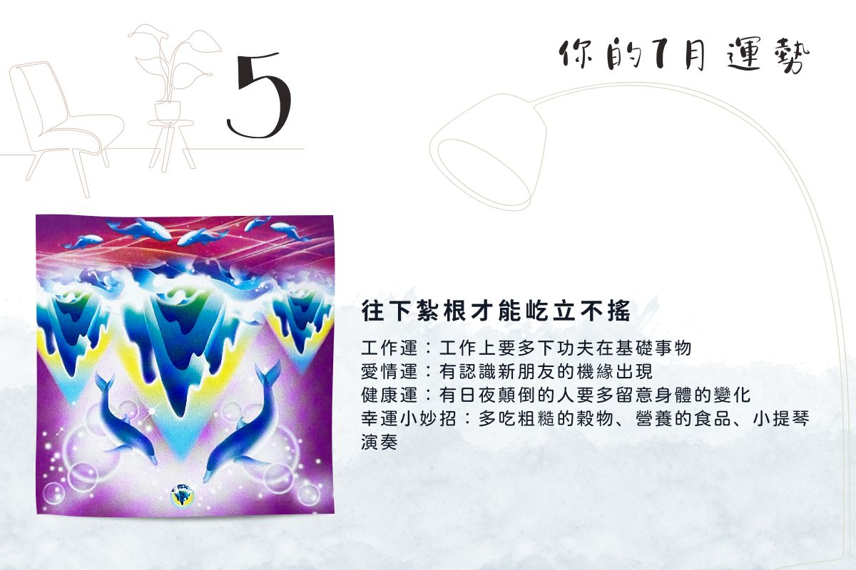 運勢占卜 | 憑直覺選一張圖，預測七月運勢