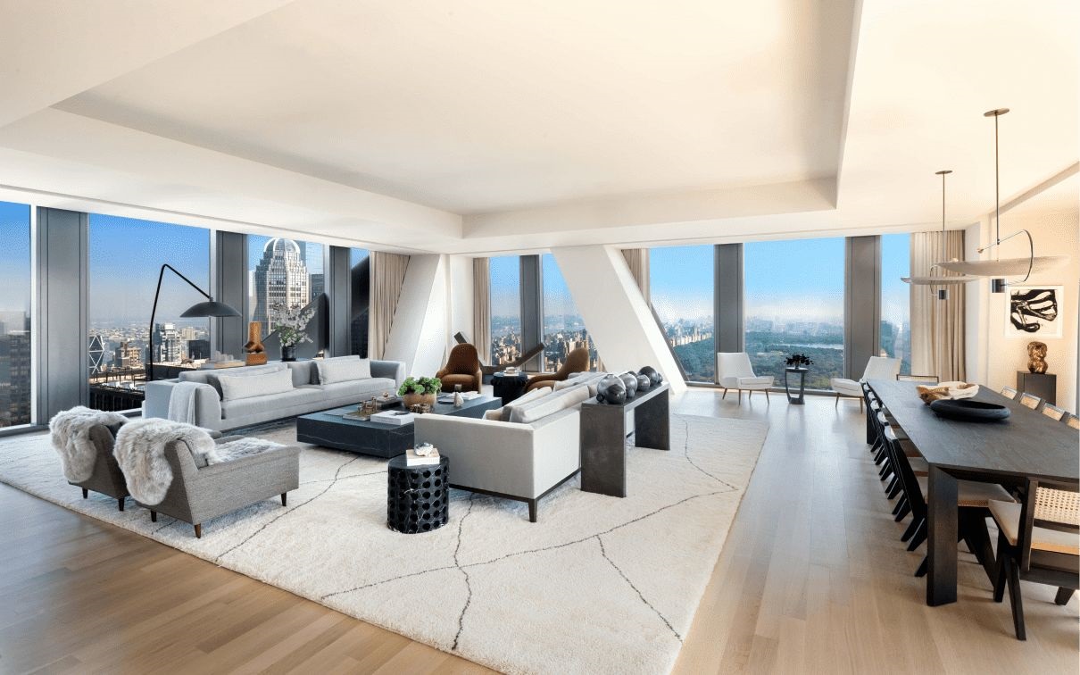 開箱紐約千億豪宅： 53 West 53 以紐約為靈感的全新住宅大樓，公開頂樓公寓奢豪設計空間