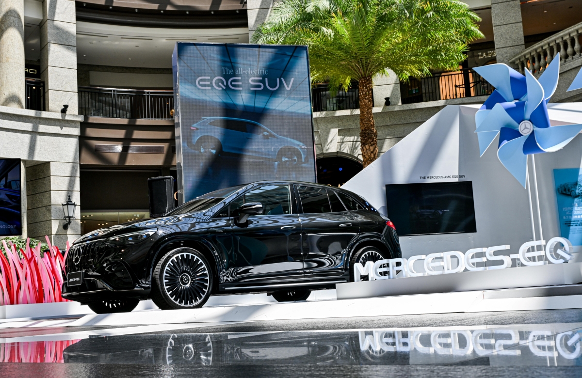 賓士全新純電休旅車上市曝光！Mercedes-EQ純電科技展覽於Bellavita同步開展
