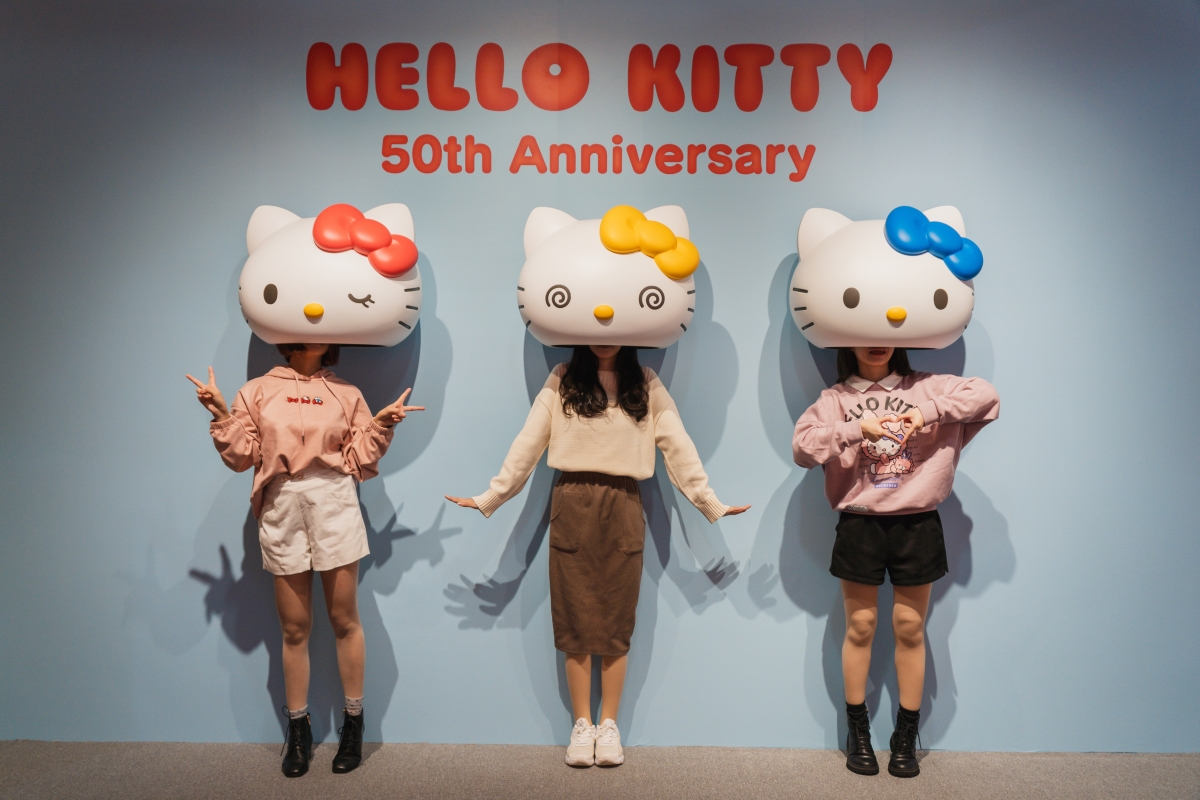 Hello Kitty 50週年特展台北華山開展：巨型裝置、各種造型讓你更加認識Hello Kitty