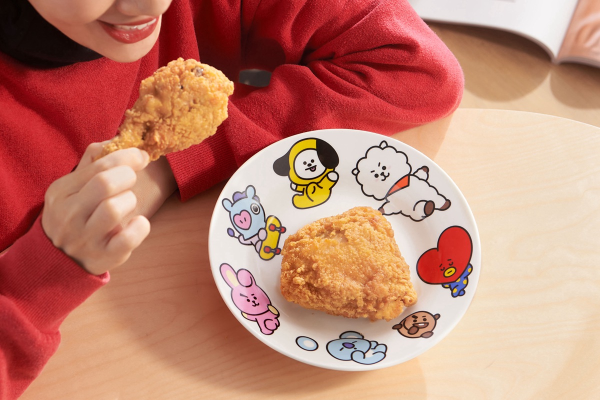 BT21粉請注意！麥當勞4/12限量開賣「BT21陶瓷餐具三件組」，透過餐食一起遨遊星際