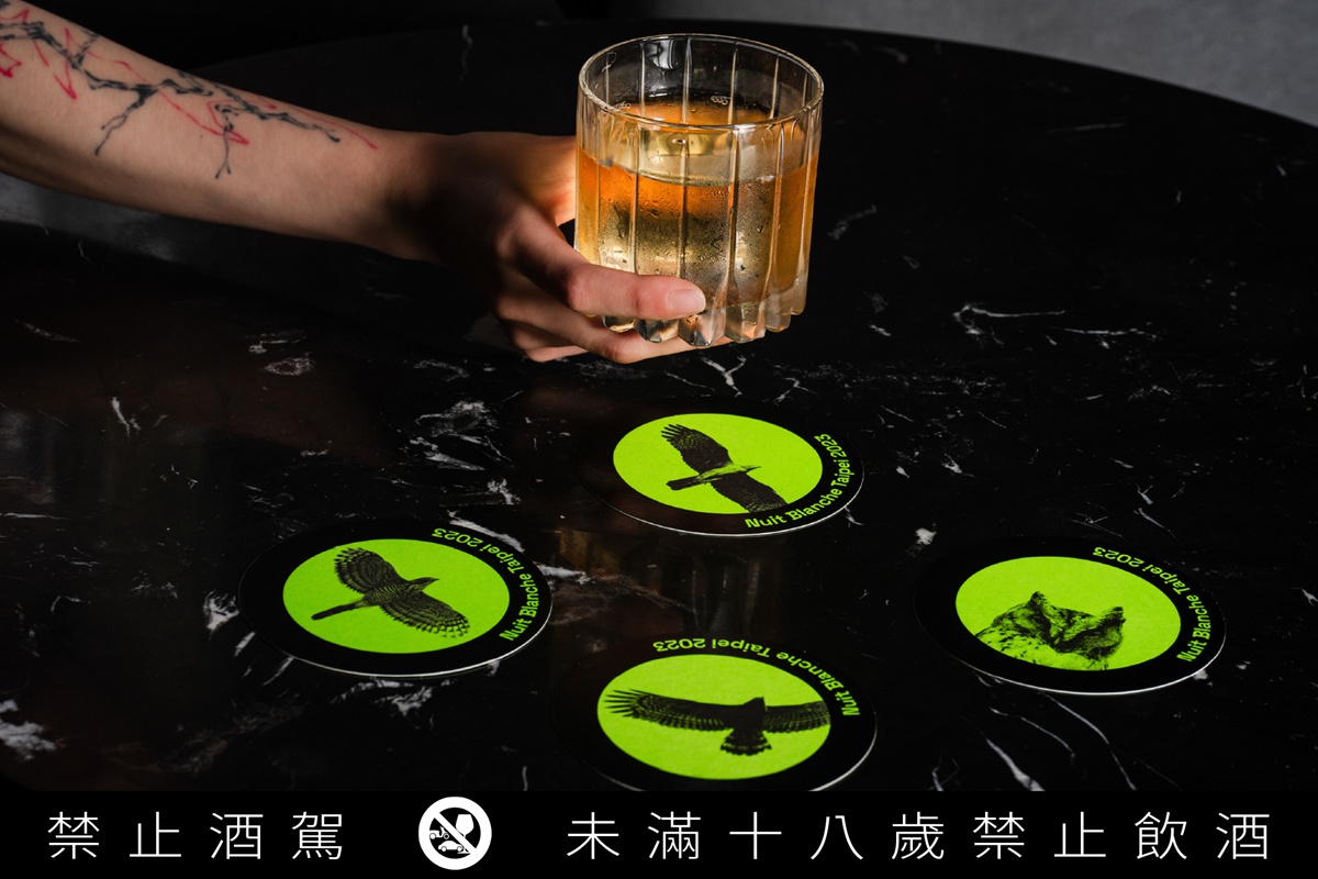 2023白晝之夜來開喝！信義區8間酒吧化身「猛禽酒吧」，透過酒吧巡禮以老鷹、貓頭鷹打造創作酒款