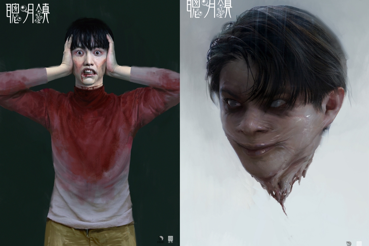 伊藤潤二《聰明鎮》影集海報曝光！小S大女兒許曦文口吞蛞蝓超驚悚、三大亮點一次看