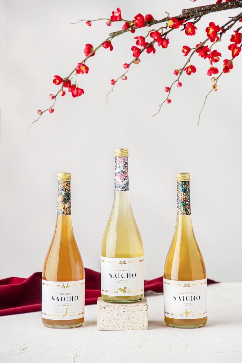 我們不喝酒！給千禧世代的品飲提案： 精品氣泡茶品牌 Saicho ，帶來彷彿「開香檳」般的茶飲體驗