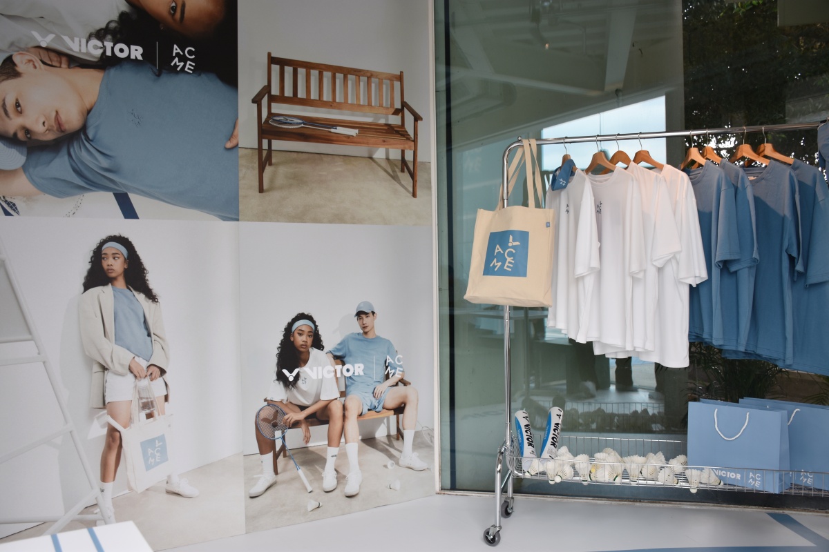 北美館出現巨型羽球拍？VICTOR×ACME期間限定店裝登場，羽球杯子蛋糕、造型餅乾都好萌