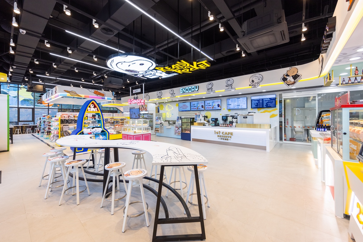 快告訴身邊的史努比朋朋們！ 7-11 × SNOOPY史努比主題店，以太空為主題進駐新竹工研院\