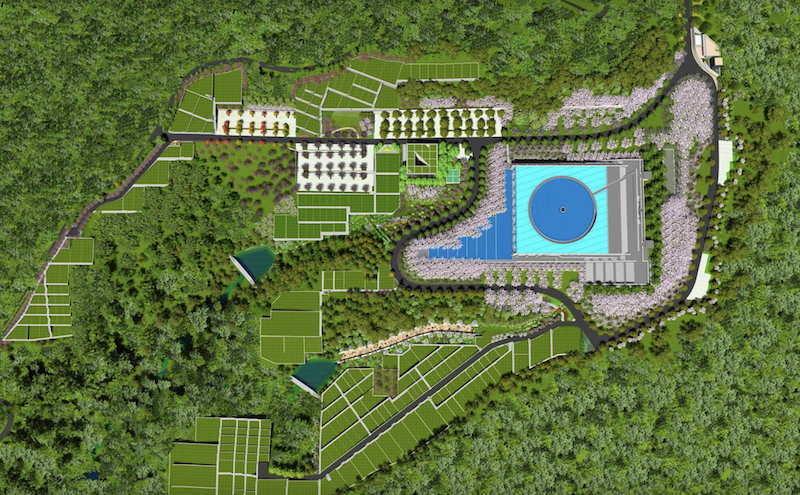 生後也要住在絕美安息地！國際建築大師安藤忠雄於三芝打造櫻花水鏡墓園「森的靈園‧水之納骨塔」