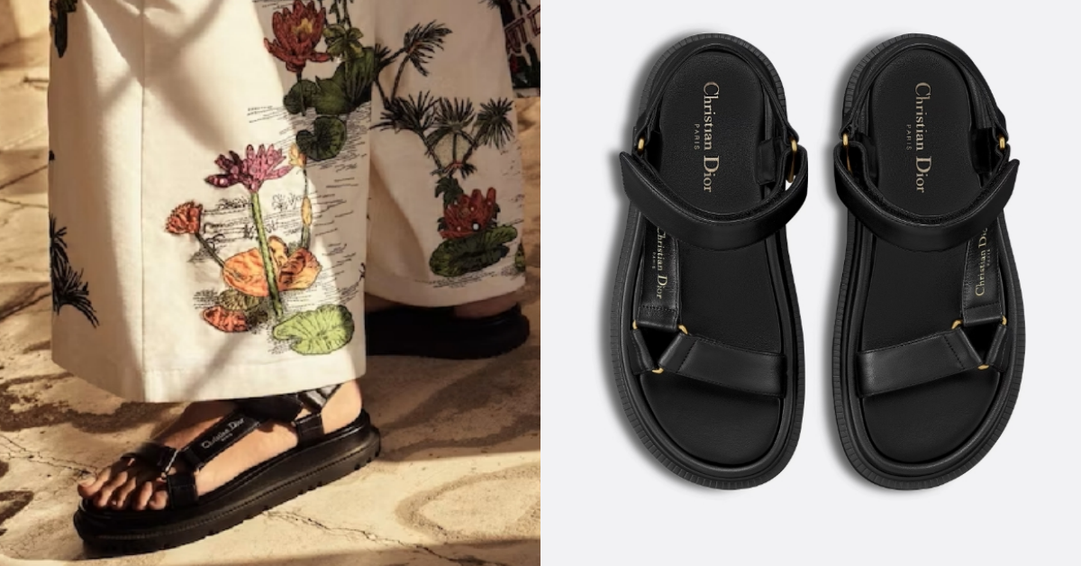 夏季穿搭必備！2023精品涼鞋推薦：Chloe、Dior運動風涼鞋舒適百搭、BV草編厚底涼鞋超時髦