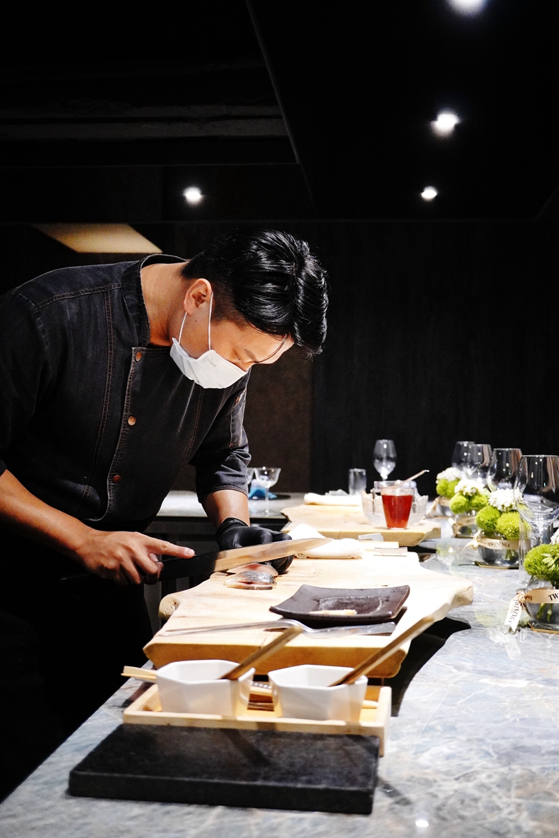 松山區全預約制Fine Dining餐廳「星 hoshi table」以英式茶飲融入菜系，打造創意無菜單料理