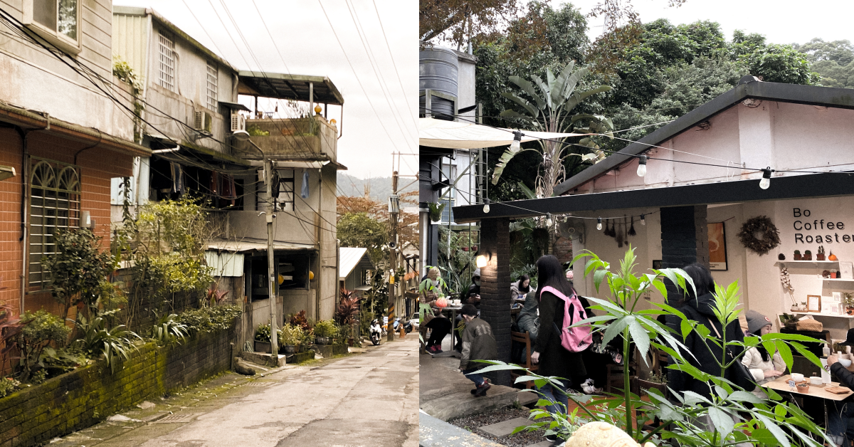 【走讀台北】搭著金黃色的安坑輕軌列車，緩緩進入這座神秘的新店山城