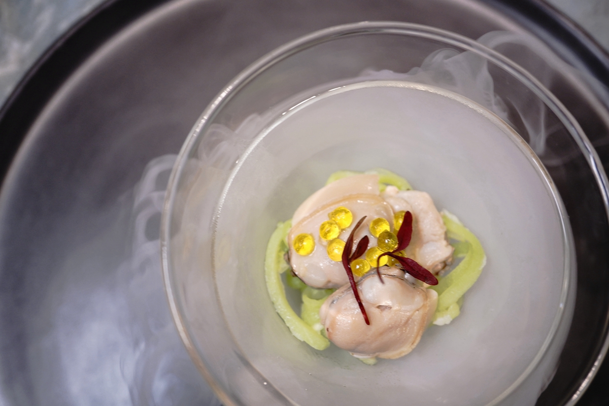 松山區全預約制Fine Dining餐廳「星 hoshi table」以英式茶飲融入菜系，打造創意無菜單料理
