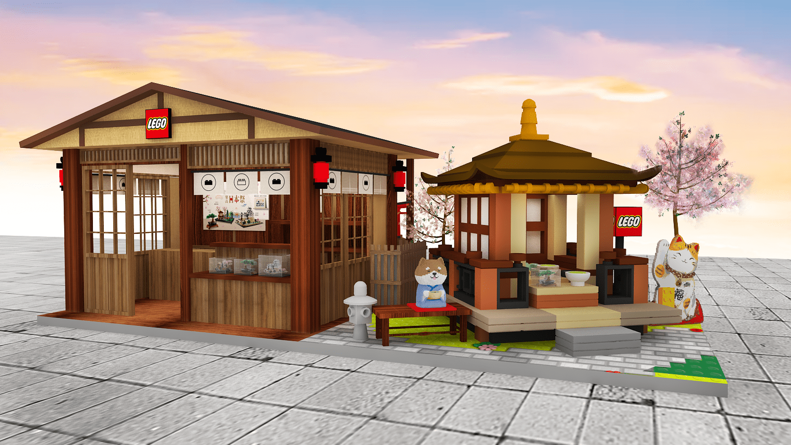 把日本的絕美歷史建築帶回家！樂高全新「姬路城」、「寧靜庭園」積木組合上市
