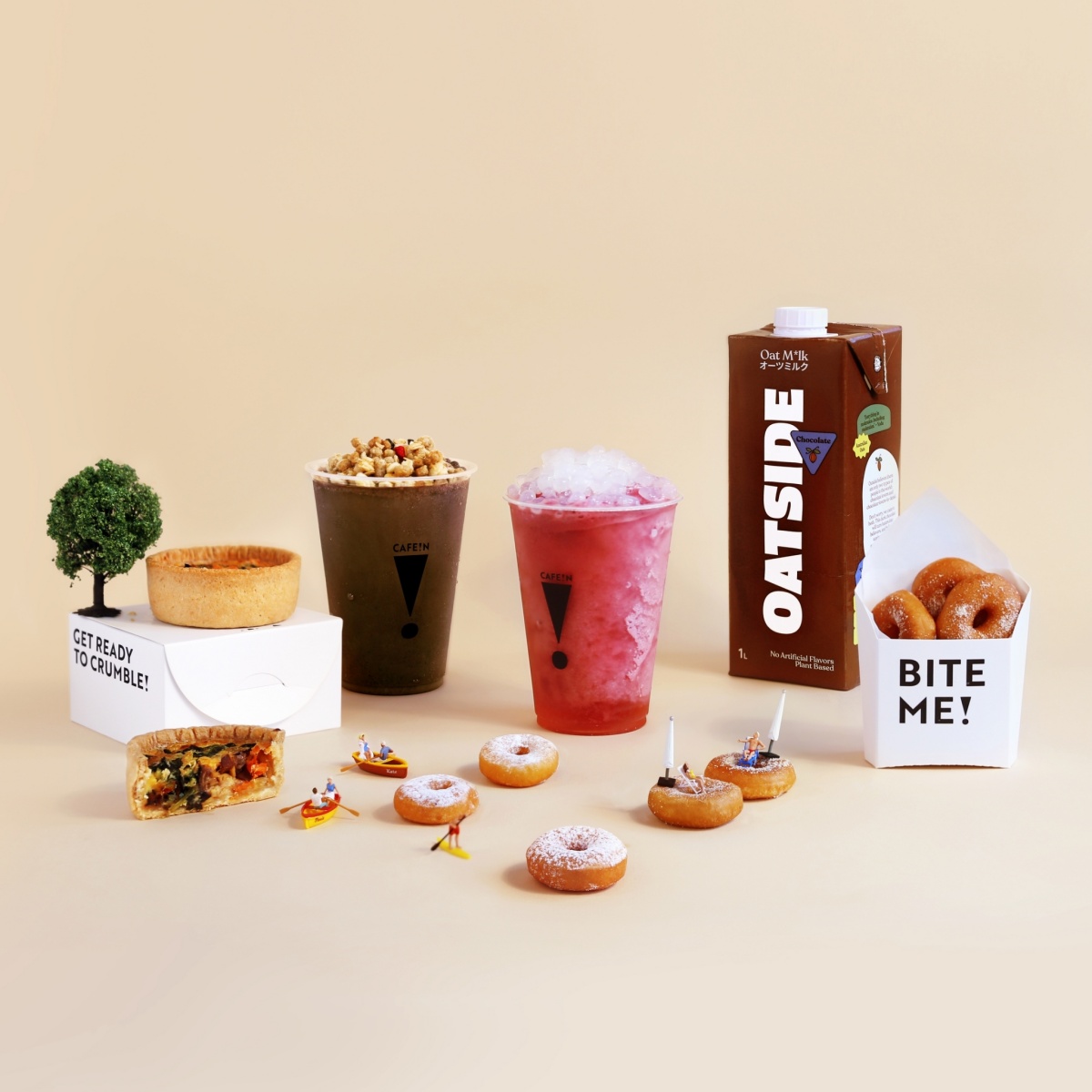 CAFE!N把台中公益店變得好夏天！攜運動品牌Hurley打造「衝浪風」限定店裝，四款夏日輕食飲品同步上市