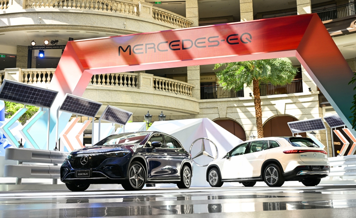 賓士全新純電休旅車上市曝光！Mercedes-EQ純電科技展覽於Bellavita同步開展