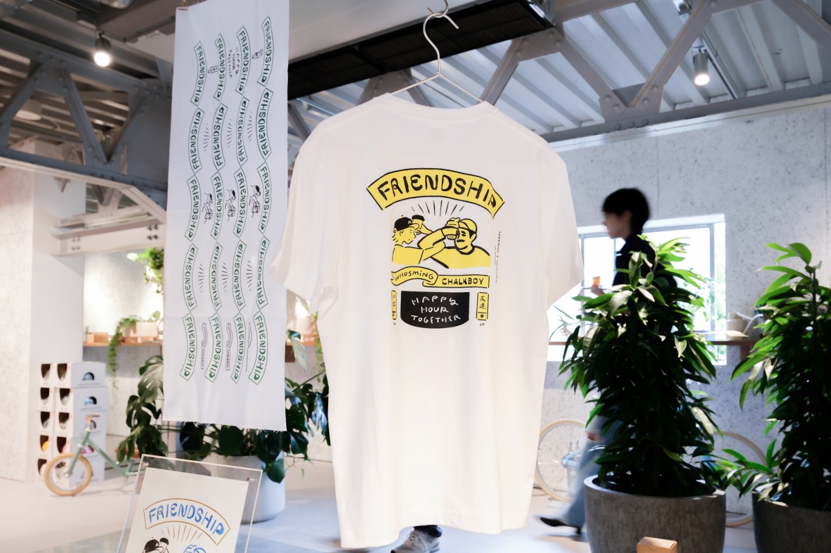 台中最新打卡景點！CHALKBOY×WHOSMING打造趣味插畫特展，限時登場CAFE!N台中公益店