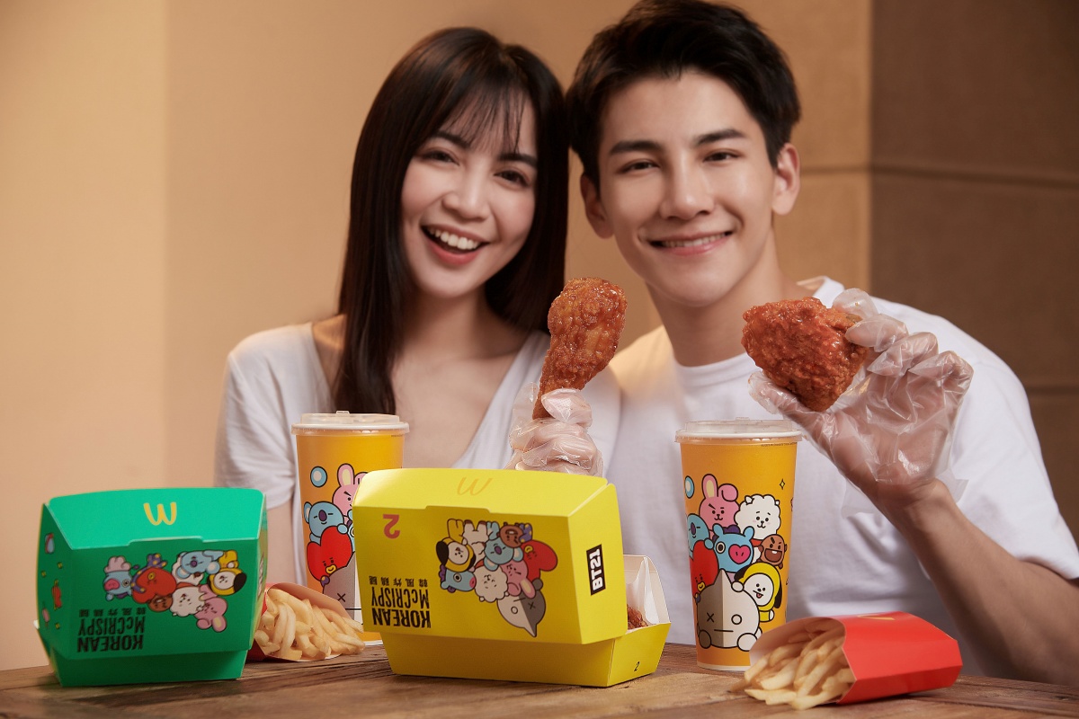 BT21粉準備去麥當勞報到！麥當勞×BT21推全新限定包裝、造型甜心卡，還有超萌小廢包讓你把雞塊帶著走