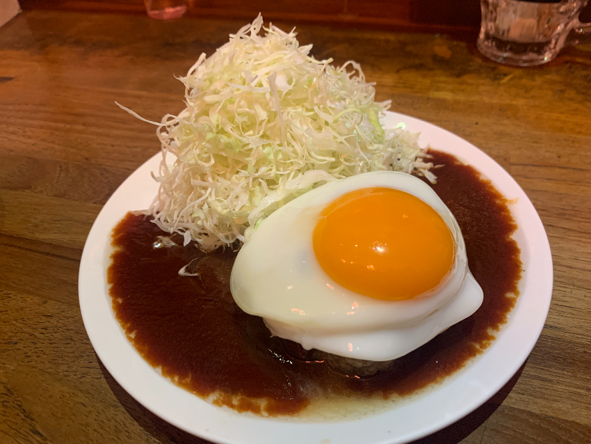 中山區赤峰街美食：名古屋台所 ，道地日本風味漢堡排，赤峰街排隊美食，晚來就吃不到囉！