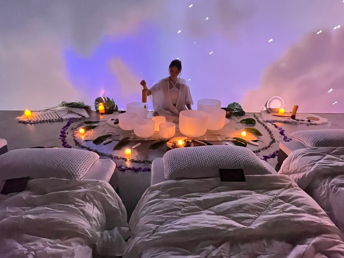 德國睡眠寢具開設快閃體驗館！為期22天還有淨化心靈的頌缽體驗