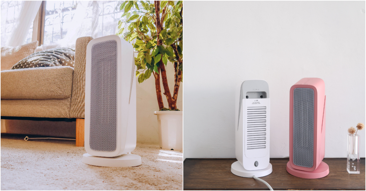電暖器怎麼選？5款美型家用暖氣機整理推薦，桌上型暖風機也太可愛，赤道女孩冬天也能暖呼呼！
