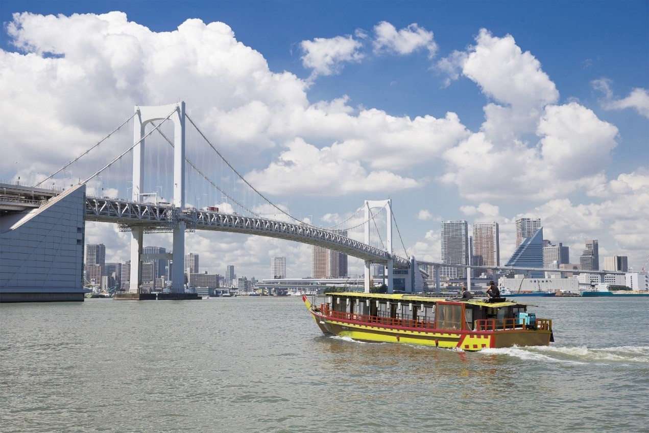 東京怎麼玩？三間日本特色遊船觀光模式：搭船看晴空塔、彩虹大橋與台場，玩出不一樣的東京