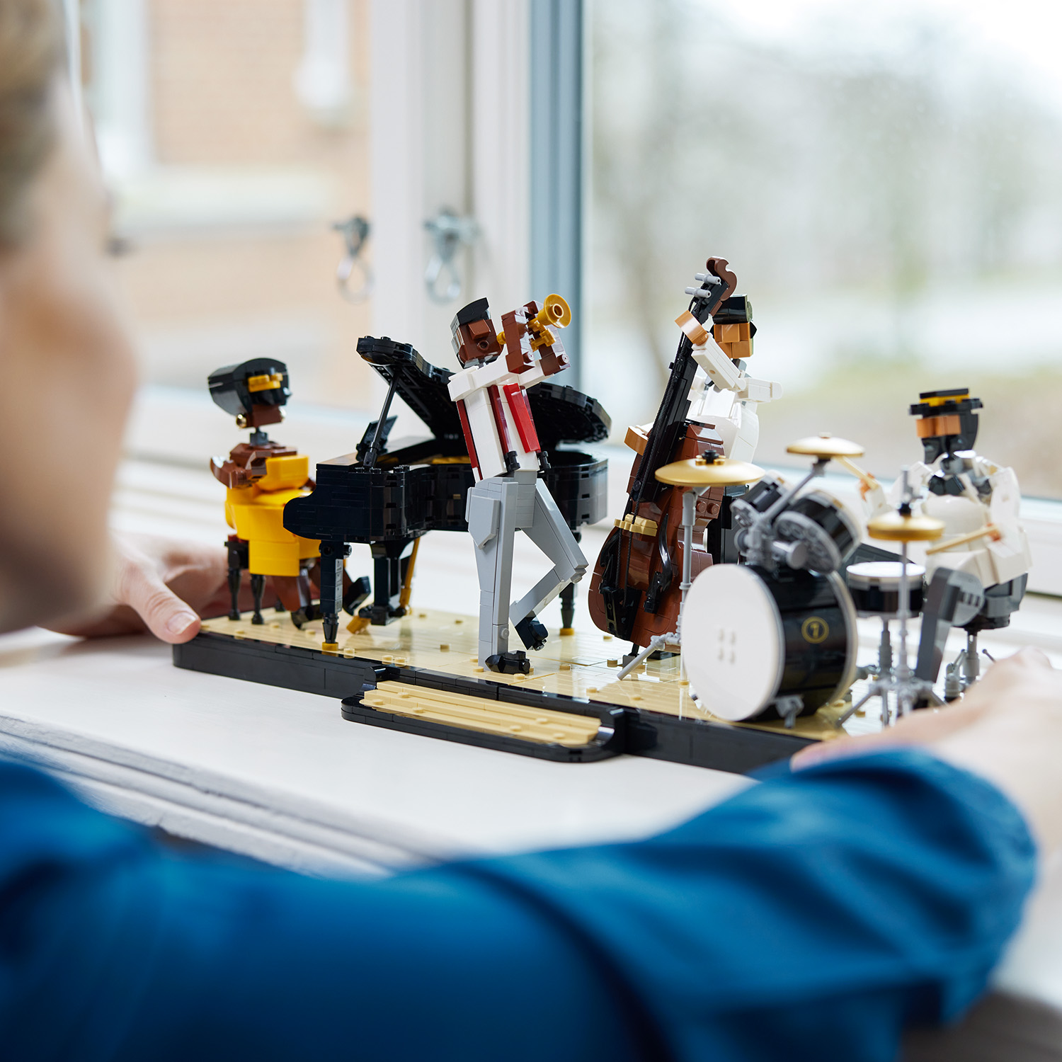 拼樂高玩出台灣之光！首位台灣樂高玩家LEGO 7投稿作品《爵士四重奏》，正式納入官方認證組合，7/1全球同步量產販售