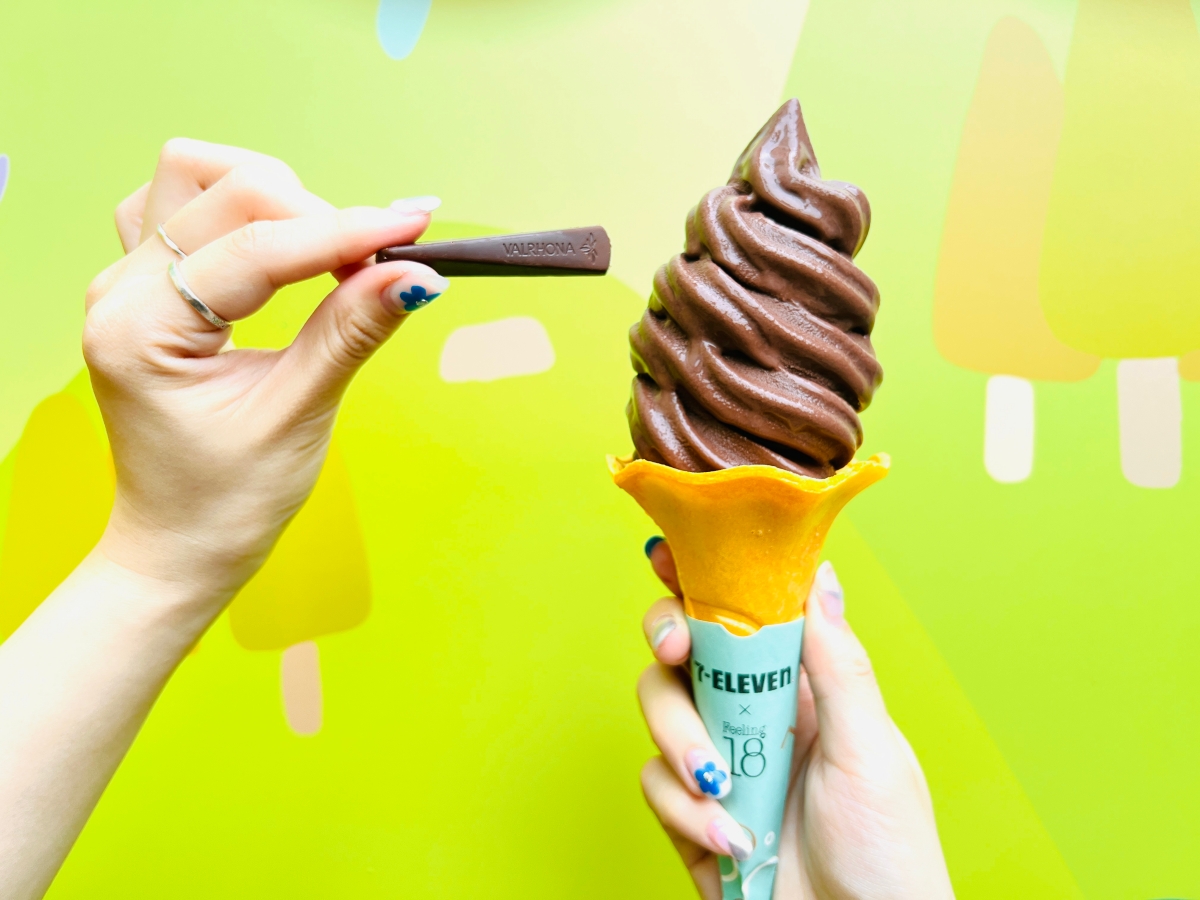 7-11也加入巧克力戰局！聯手18度C推霜淇淋，同時復刻80年代黃檸檬口味思樂冰