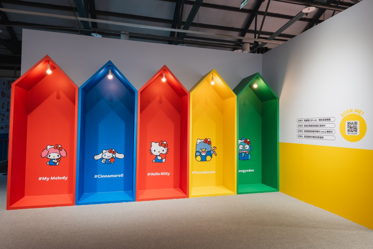 Hello Kitty 50週年特展台北華山開展：巨型裝置、各種造型讓你更加認識Hello Kitty