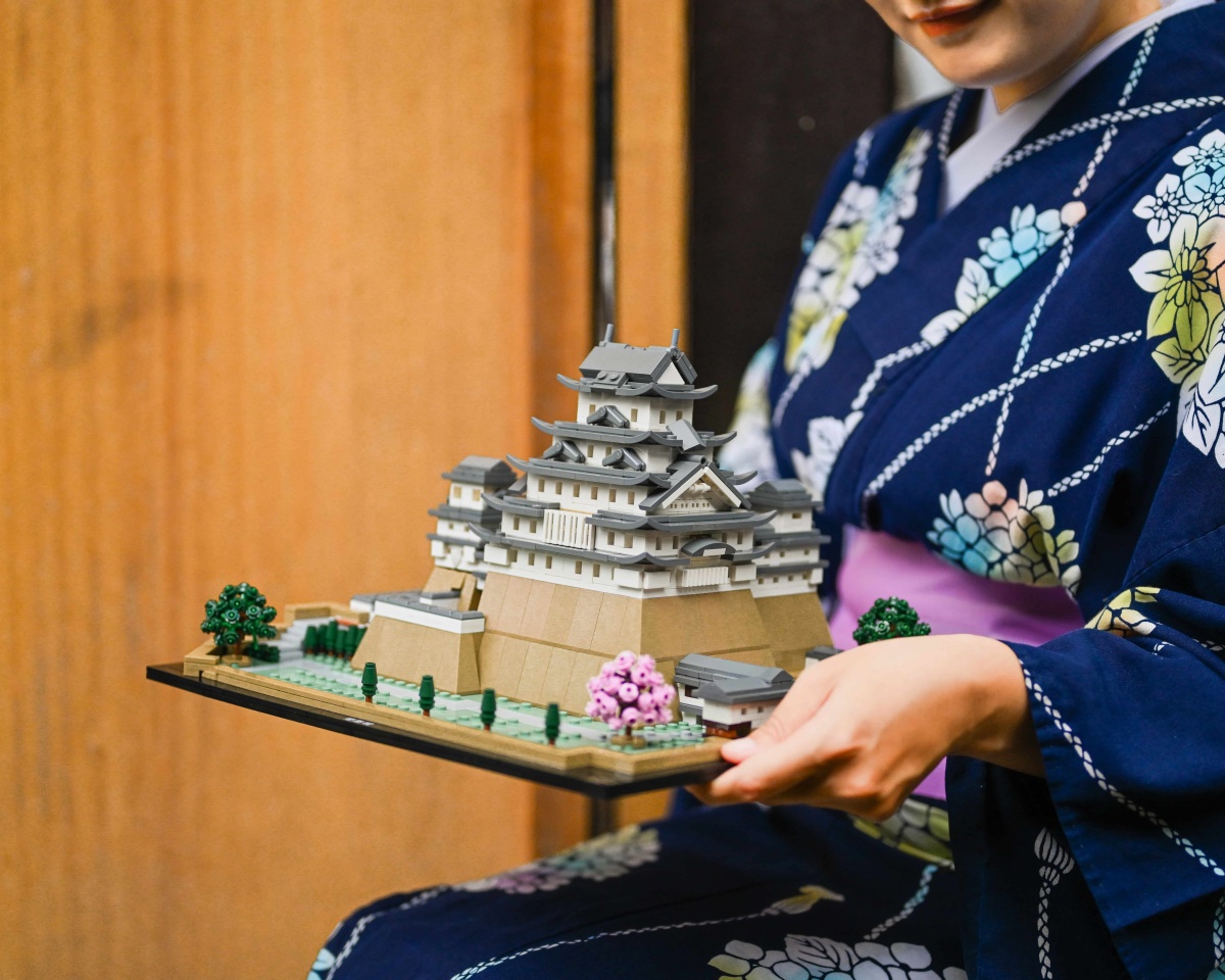 把日本的絕美歷史建築帶回家！樂高全新「姬路城」、「寧靜庭園」積木組合上市