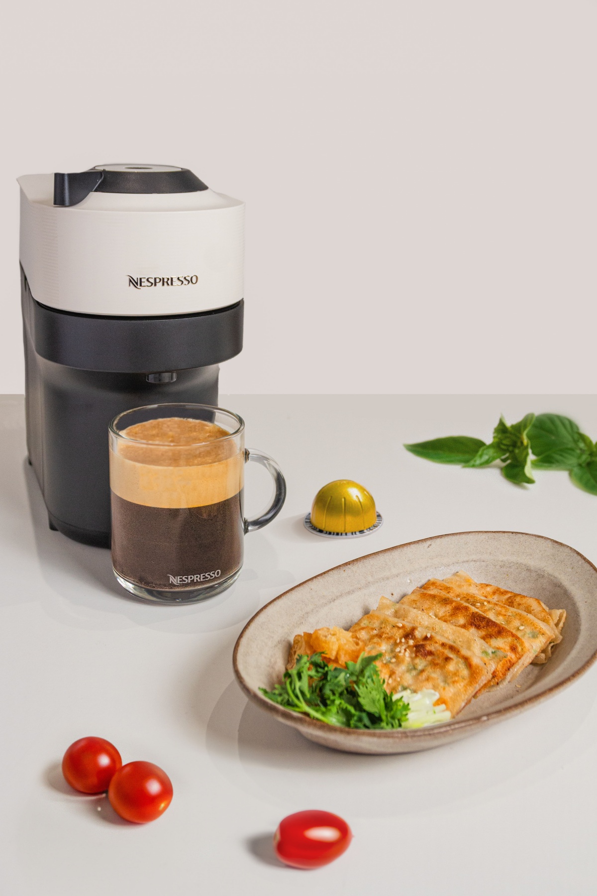 用咖啡渣孕育出的美食？Nespresso×小小樹食聯手推永續料理「地瓜葉燉飯」、「白菜廣式腸粉」