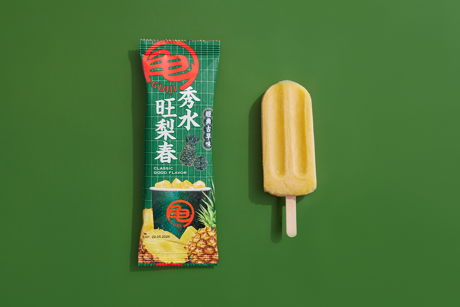 龜記把「紅柚翡翠」、「秀水旺梨春」變成冰棒了！清爽風味超級消暑，全台7-ELEVEN同步上市