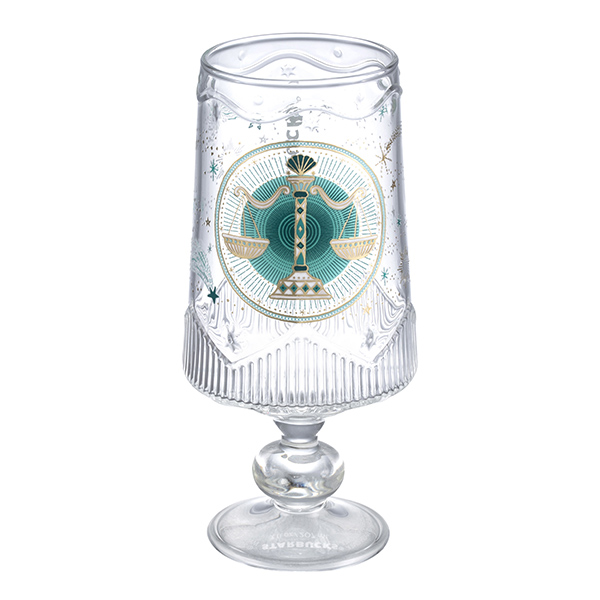 星巴克「12星座玻璃杯」十月登場！浮雕花紋搭配十二星座意象，夢幻唯美設計超值得收藏