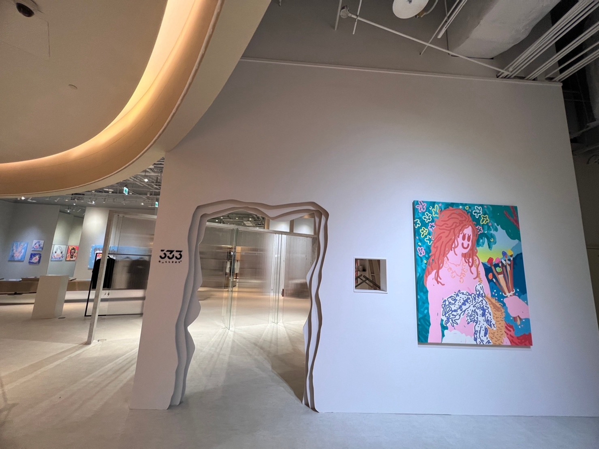 當代藝廊「333 GALLERY」正式進駐微風南山！首場個展邀新銳藝術家朱晨維獨挑大樑