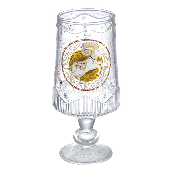 星巴克「12星座玻璃杯」十月登場！浮雕花紋搭配十二星座意象，夢幻唯美設計超值得收藏