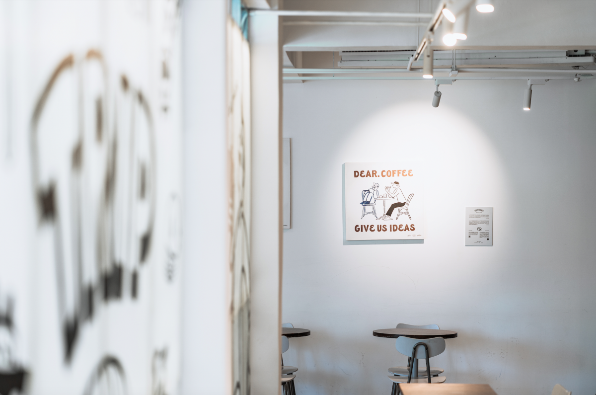 台中最新打卡景點！CHALKBOY×WHOSMING打造趣味插畫特展，限時登場CAFE!N台中公益店
