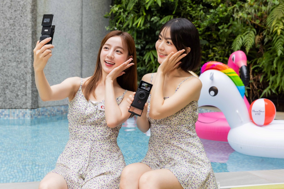 Canon「PowerShot V10」影音相機登場！輕巧機身+超廣角定焦鏡讓你輕鬆拍美照，出國旅行必備
