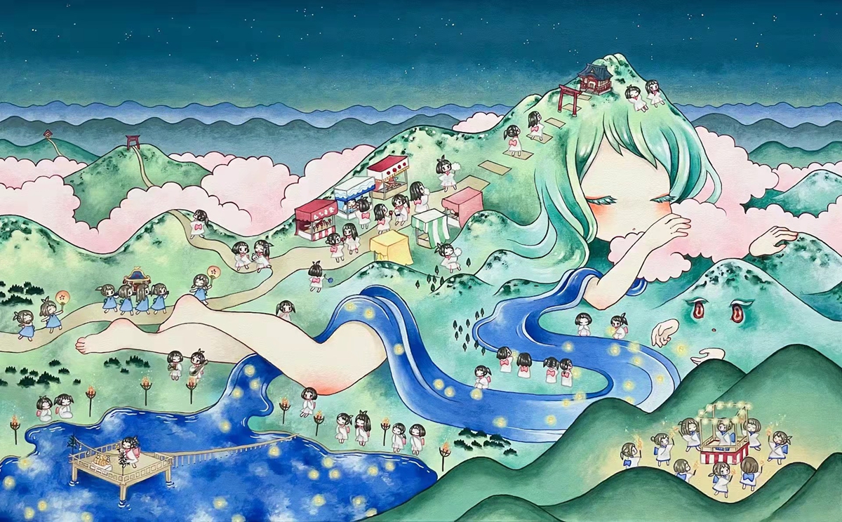 最療癒的藝術展就在台北！2022夏季「蟬鳴」亞洲新銳藝術展，集結九位新銳藝術家透過畫作撫慰紛擾的心