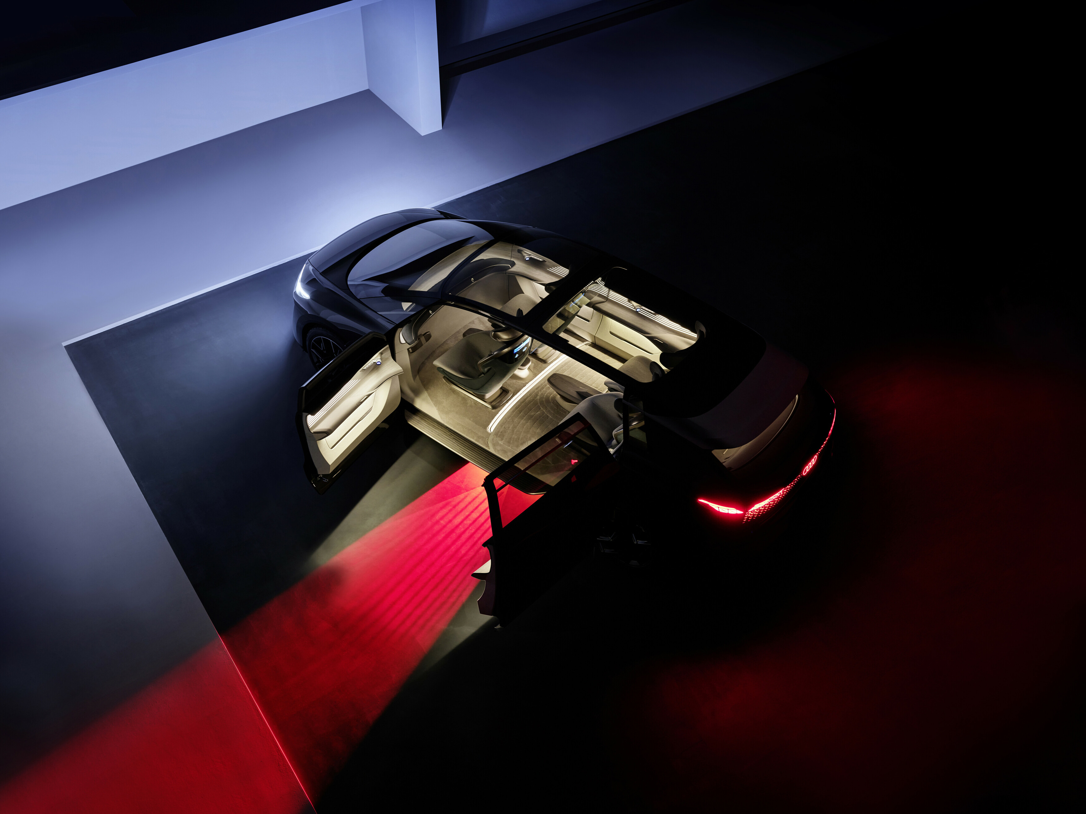 這台車太酷！奧迪Audi urbansphere concept前後車門對開設計，演繹豪華移動新思維