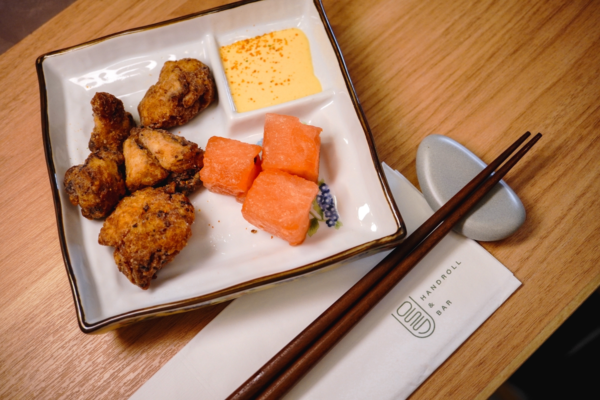 突破傳統日本手卷界線！毛加恩新店「OSSU Handroll & Bar」台北東區開幕，打造加州風格美式創意