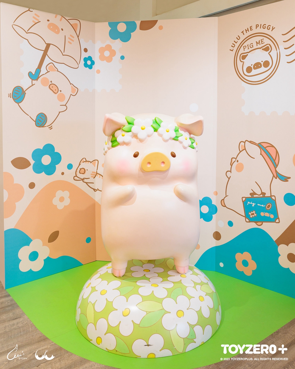 直擊香港爆紅罐頭豬LuLu的台北華山快閃店！還有期間限定的新品與盲盒