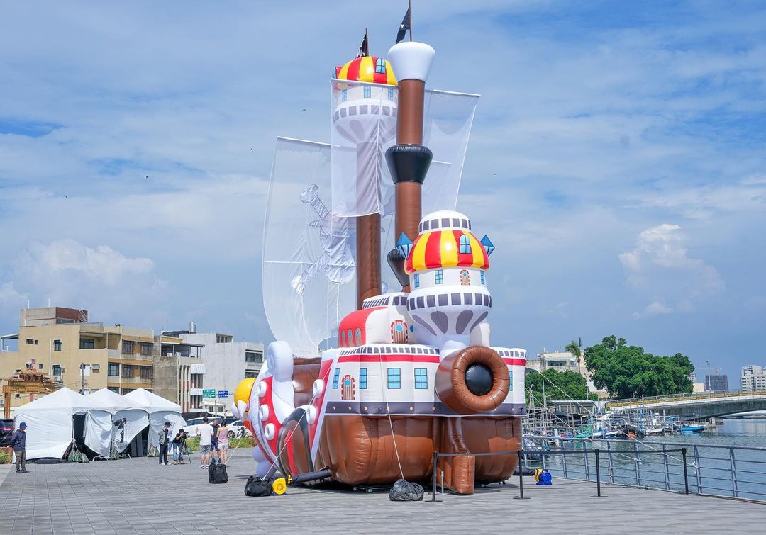超巨大「千陽號」降臨台南安平港！航海王「ONE PIECE海潮慶典」必拍亮點、快閃店資訊整理